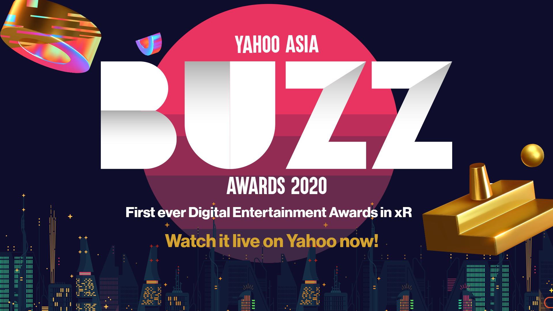 Here's where you can watch Yahoo Asia Buzz Awards xR Live 2020