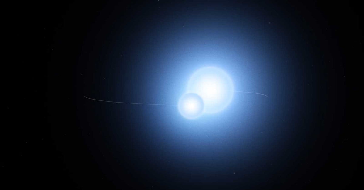 This bizarre system has six stars orbiting each other in an elaborate dance