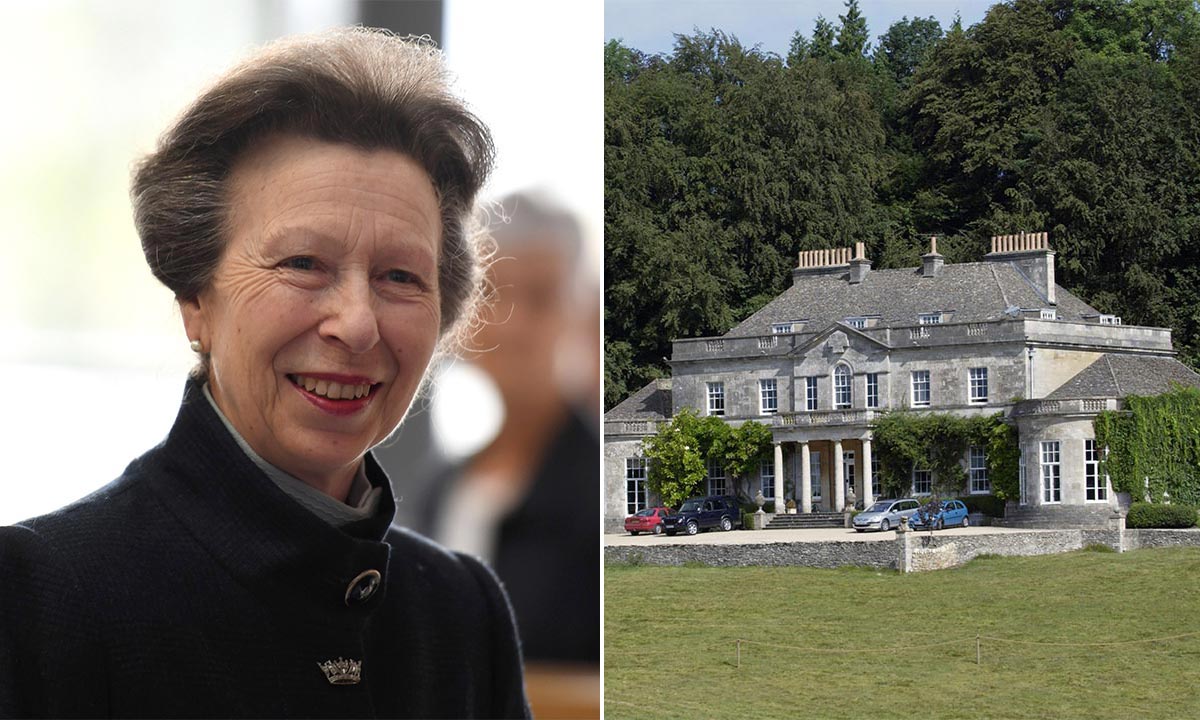 Princess Anne's lockdown bubble in Gloucestershire revealed
