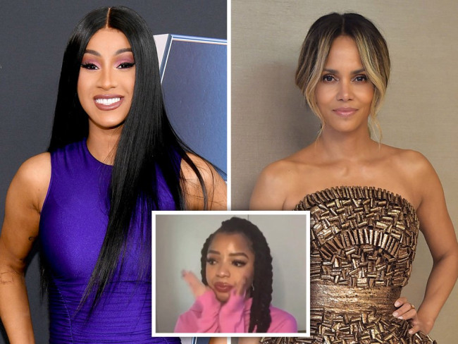 Cardi B and Halle Berry join stars supporting Chloe Bailey after tearful post over sexy video backlash