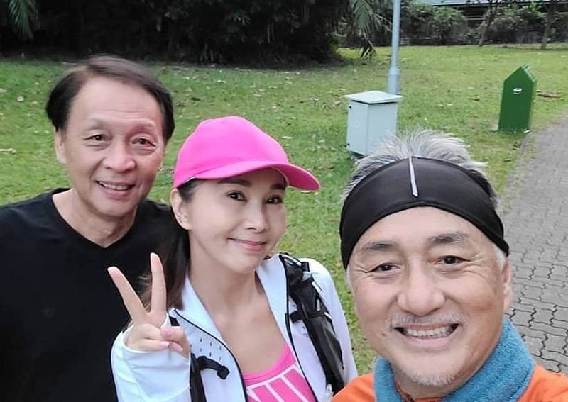 Then and now: Chen Xiuhuan hikes with 1984 co-stars Hugo Ng and Hong Guorui