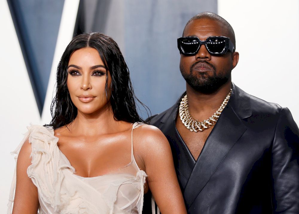 Silent treatment: Kim Kardashian and Kanye West are ‘no longer speaking’ as they work out divorce