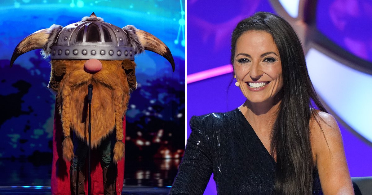 Masked Singer UK: Davina McCall shares child’s fan art – with explicit-looking Viking