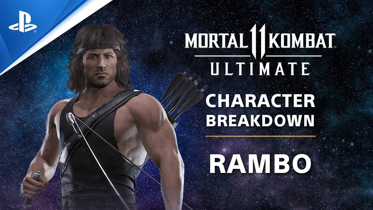 Mortal Kombat 11 Ultimate - Rambo Character Breakdown | PS Competition Center
