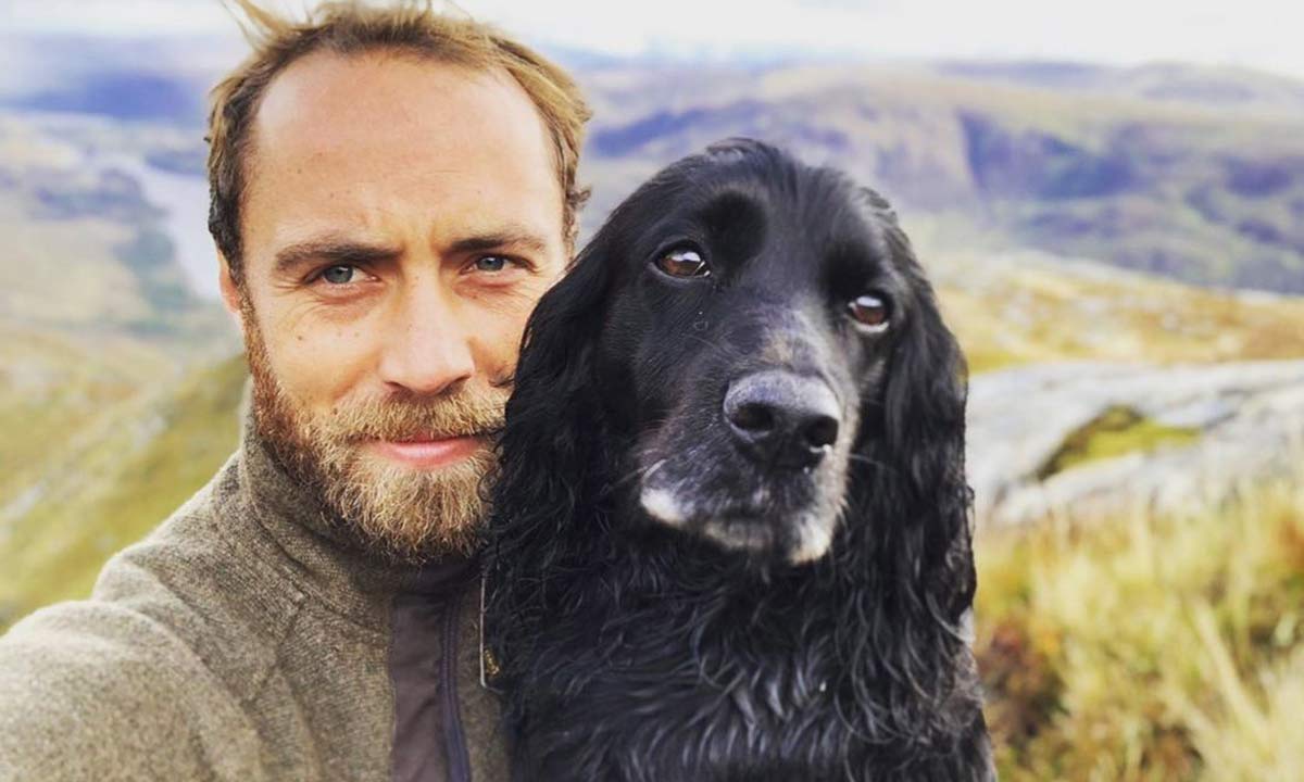 James Middleton and his adorable dogs make hilarious return to social media