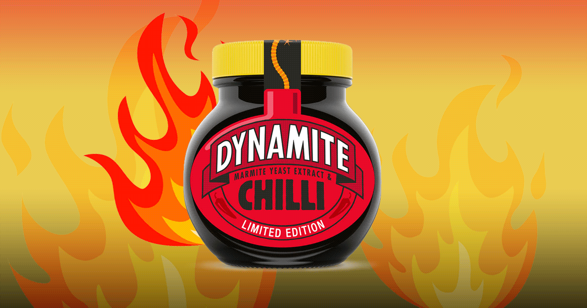 Marmite launches spicy new Dynamite flavour