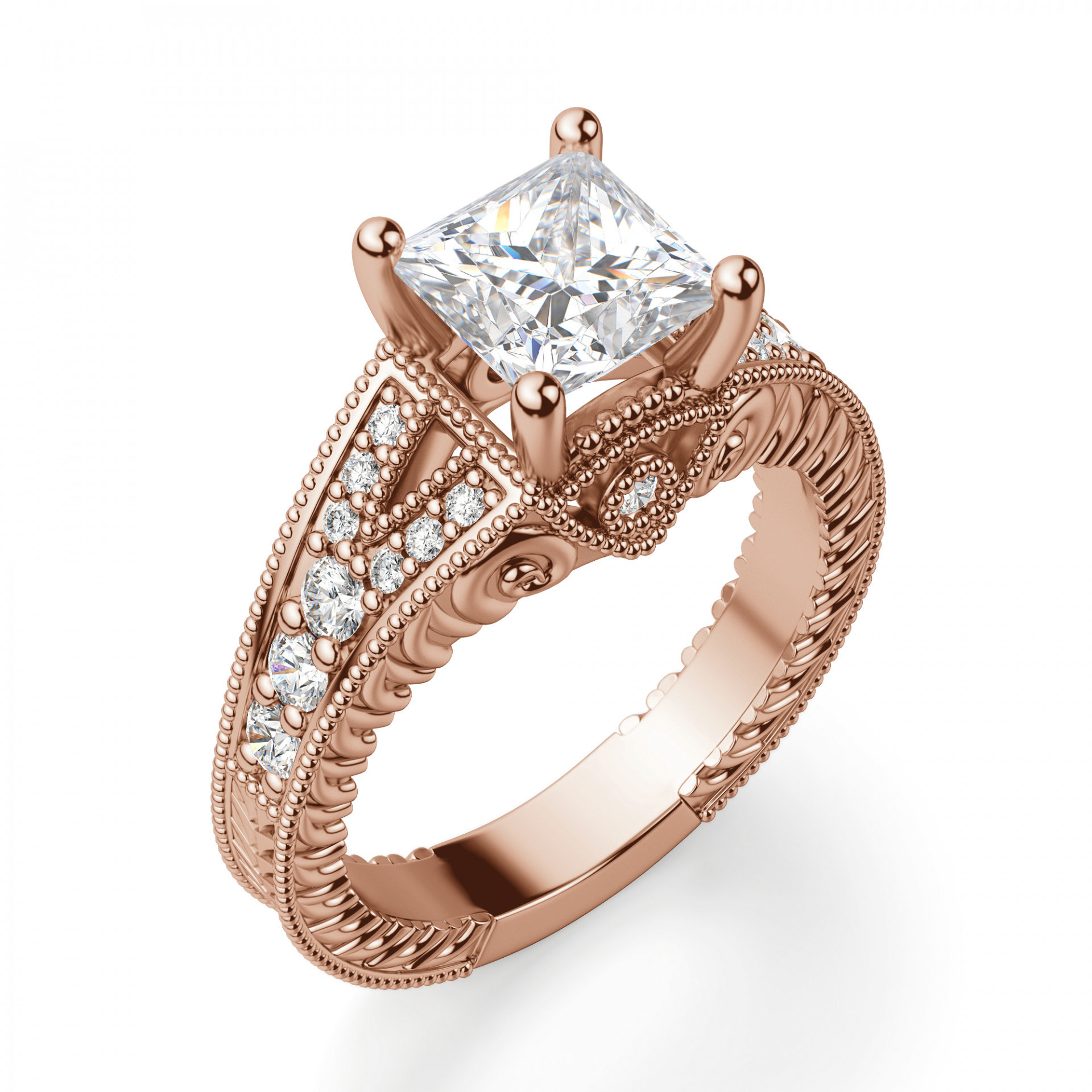 21 Engagement Rings That Are Stunning *And* Available In Rose Gold