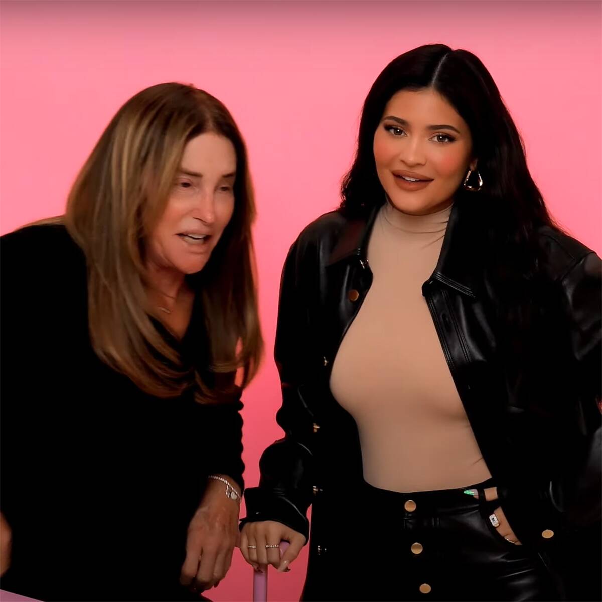 Watch Kylie Jenner Give Caitlyn Jenner an Ultra-Glam Makeover for the First Time
