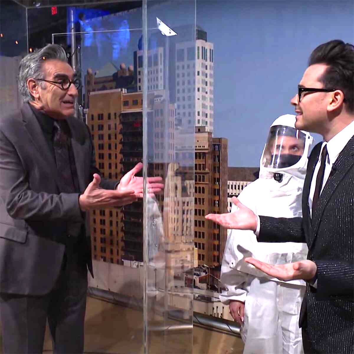 Dan Levy Makes SNL Debut as Dad Eugene Levy Makes a Hilarious Cameo