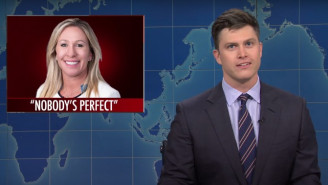 ‘SNL’ Weekend Update Blasted Marjorie Taylor Greene And Begged Donald Trump To Testify At His Second Impeachment Trial