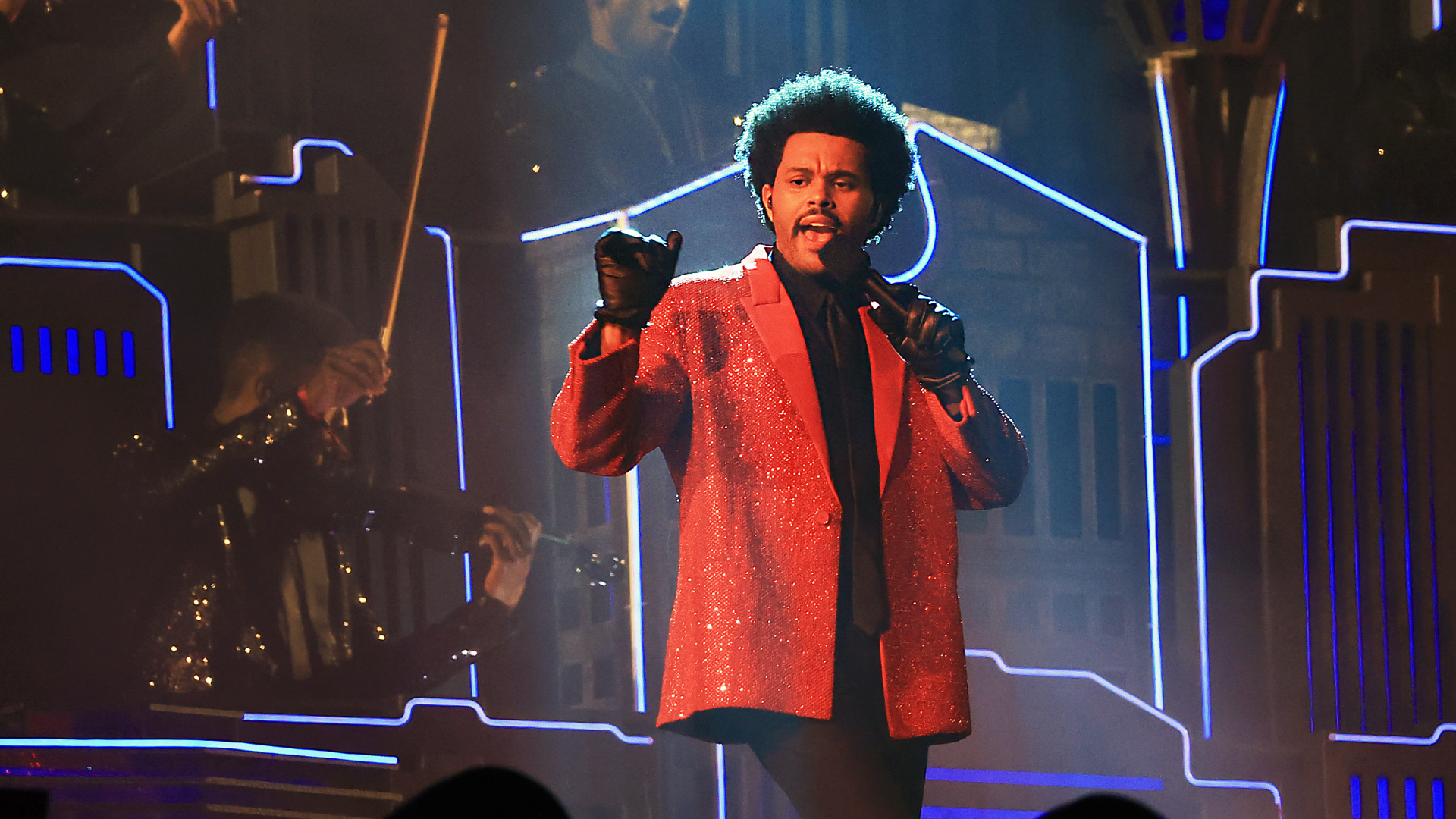 Watch The Weeknd's Full Super Bowl LV Halftime Performance
