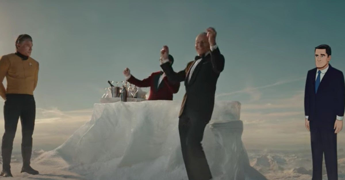 Patrick Stewart Dancing Has Fans Loving New Paramount+ Super Bowl Ad
