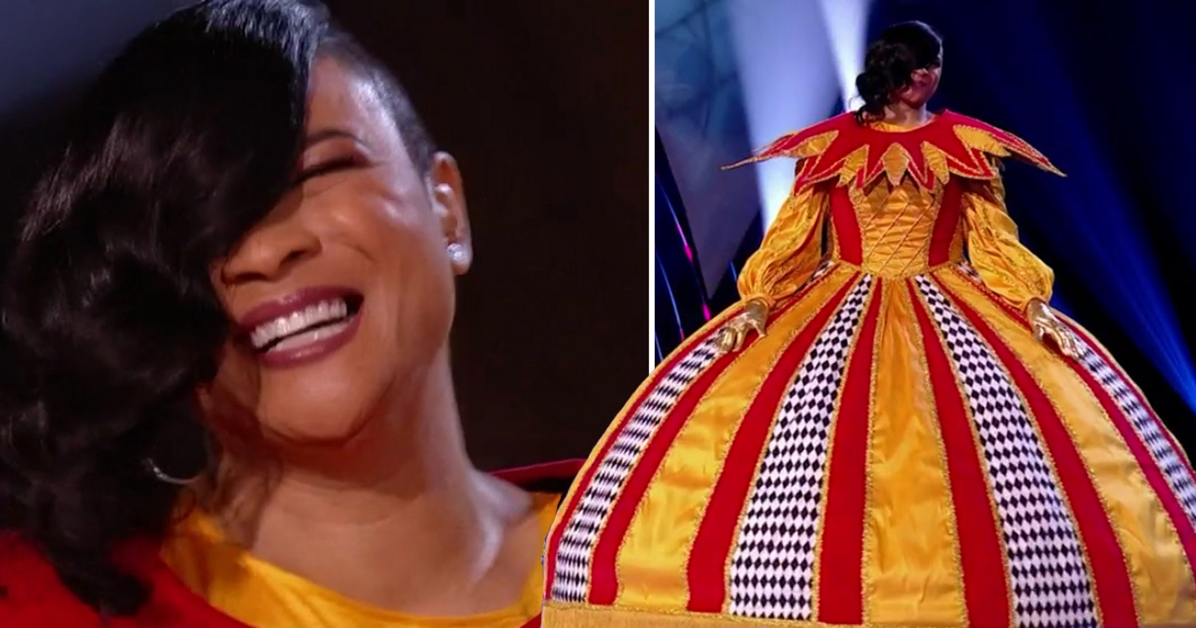The Masked Singer’s Gabrielle had panic attacks in the Harlequin costume: ‘Giving birth was easier’
