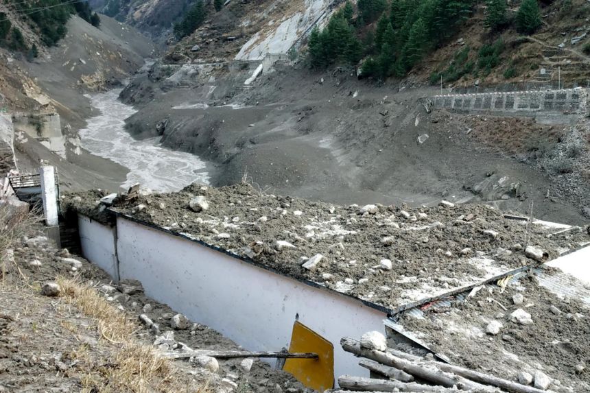 'Like a volcano had erupted': Villagers recount moments when Himalayan glacier bursts as critics blame dam projects