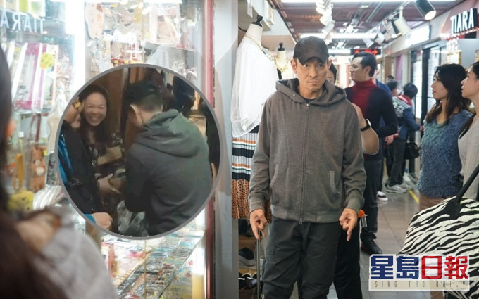 联合广场取景被认出 刘德华主动打招呼握手好识做