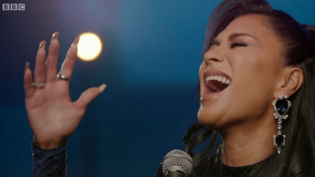 Nicole Scherzinger floors viewers with killer vocals as she performs on Musicals: The Greatest Show