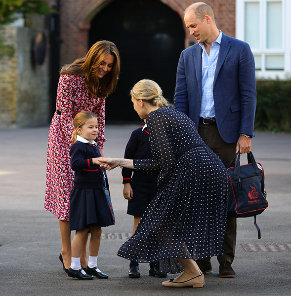 Princess Charlotte goes viral copying mum Kate Middleton in cutest video
