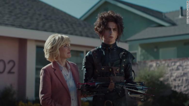 Winona Ryder says it felt 'surreal' playing Timothée Chalamet's mom in Super Bowl ad
