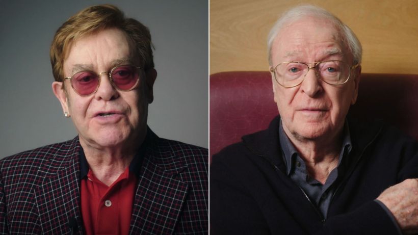 Elton John and Michael Caine front NHS vaccine ad
