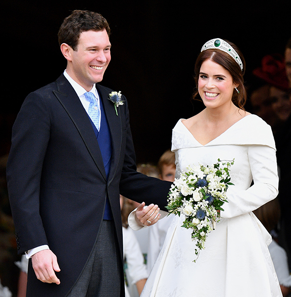 See the first adorable photo of Princess Eugenie and Jack Brooksbank's royal baby