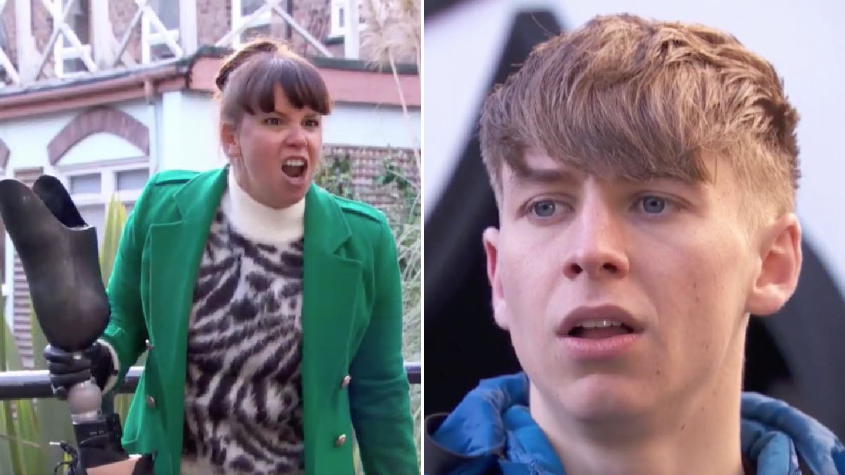 Hollyoaks spoilers: Violent Nancy Osborne lashes out at Sid Sumner and throws his prosthetic leg in the river