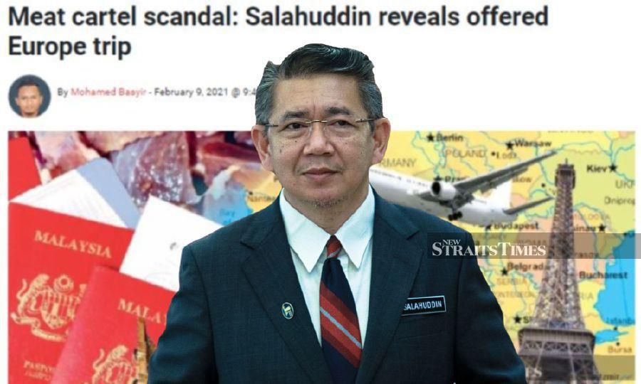 Meat cartel scandal: Salahuddin urged to file MACC report