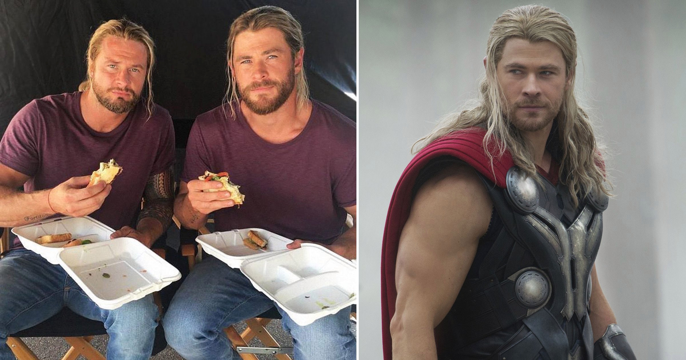 Chris Hemsworth’s incredibly hench frame is proving to be a struggle for his Thor body double