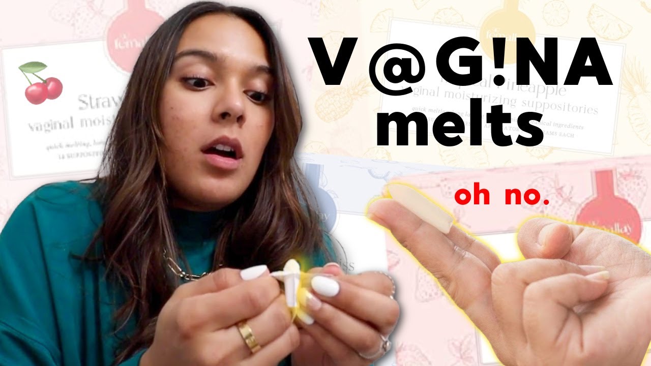 I Tried V@G!NA Melts! 🥴 yea, for "down there"...