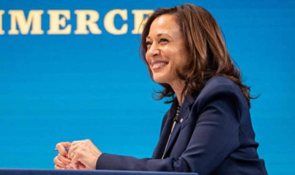 Kamala Harris jogging video goes viral as Secret Service forced to catch up with VP