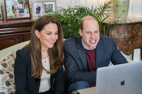 Kate Middleton Suits Up in a Sleek Blazer for a Video Chat with a Nursing Student