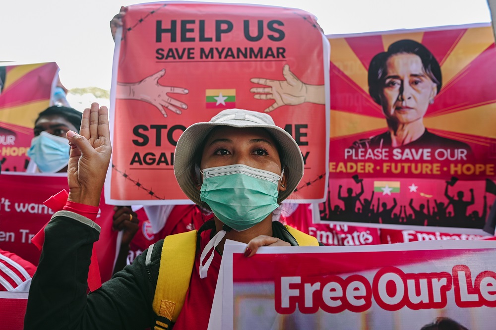 Media: Myanmar parcel bomb blasts kill five including ousted lawmaker
