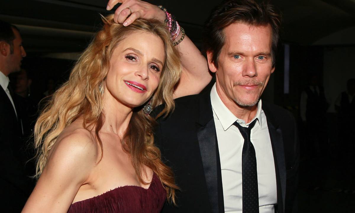 Kyra Sedgwick slips - revealing pet name for Kevin Bacon when he crashes interview