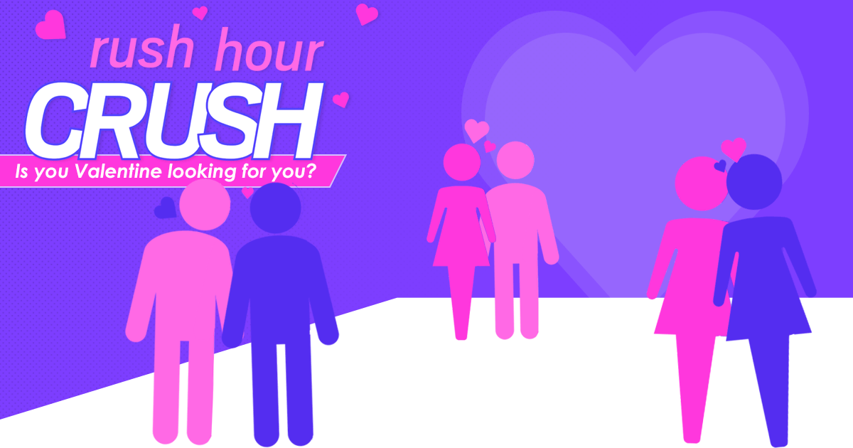 The best Rush-Hour Crushes from Valentine’s Days past