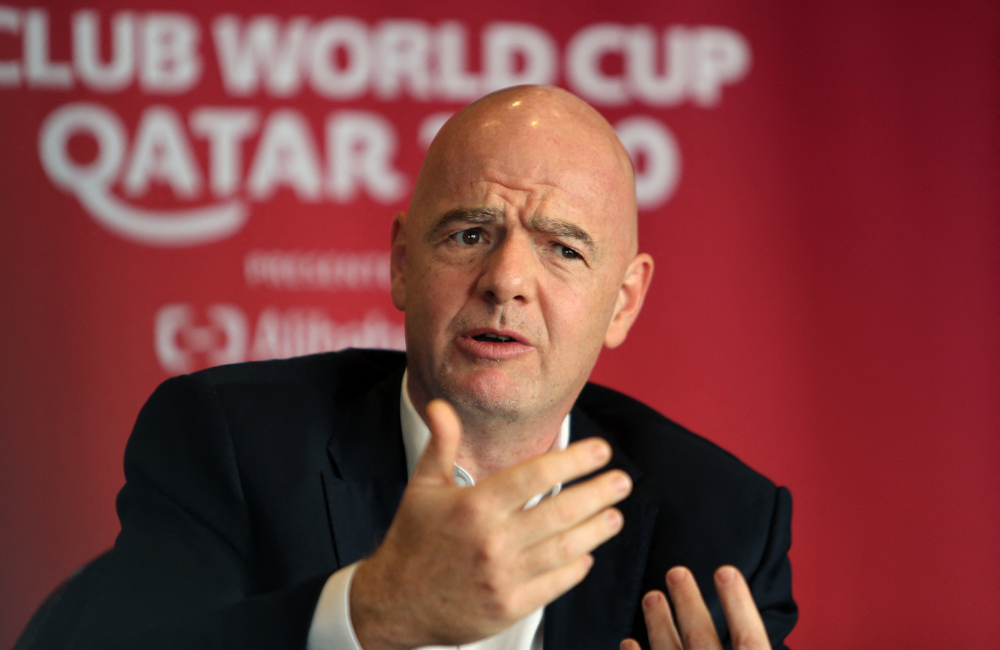 Fifa’s Infantino calls for ‘solidarity’ in player release Covid-19 spat
