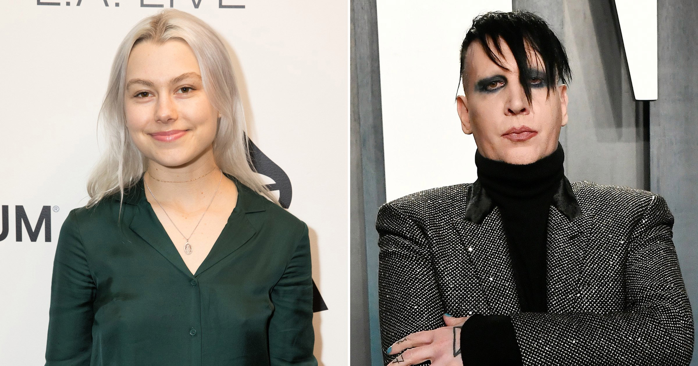 Phoebe Bridgers slams ‘performative activism’ as Marilyn Manson dropped by label after allegations