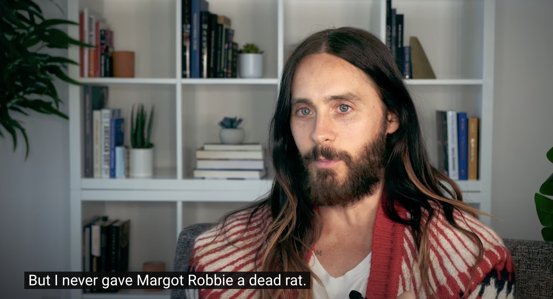 Jared Leto Claims That He Never Gave Margot Robbie A Dead Rat While They Were Making ‘Suicide Squad’