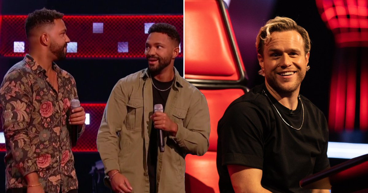 The Voice UK: Twin singers remind Olly Murs of estranged brother in sweet moment
