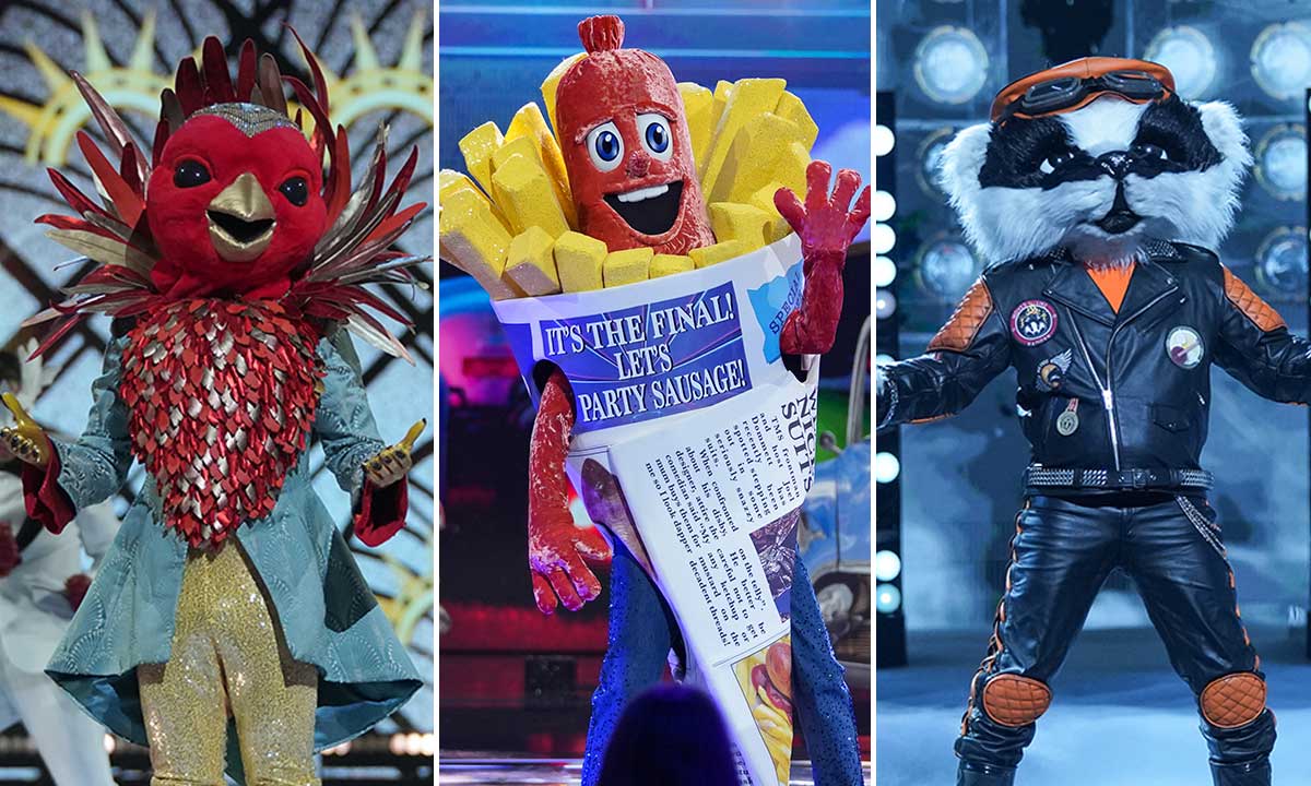 The Masked Singer: Sausage, Badger and Robin's identities revealed in final episode