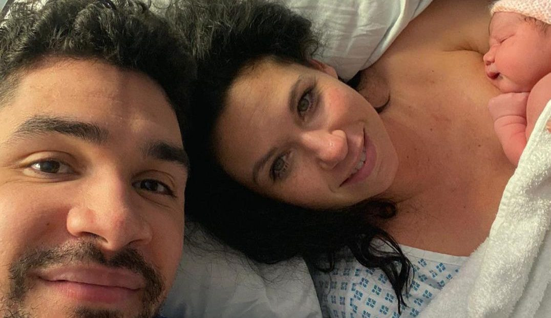 Louis Smith welcomes first child as girlfriend Charlie Bruce gives birth to baby girl on Valentine’s Day