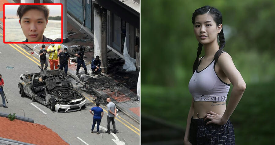 M’sian-Born Woman In ICU After Trying To Save Fiancé From Burning Car In Tanjong Pagar Accident