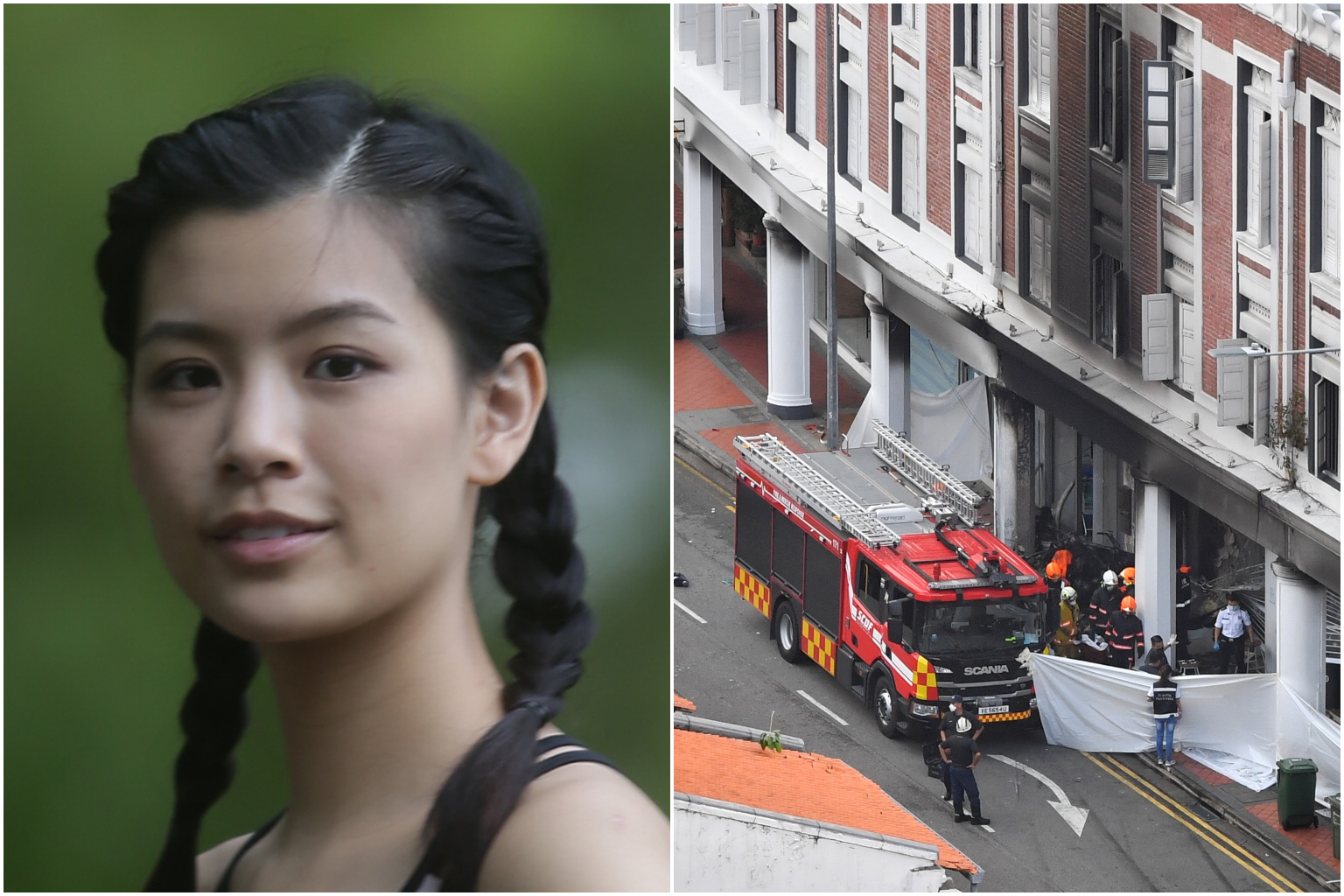 Tanjong Pagar car crash: Flowers, photo, clothes placed at accident site as people pay respects to the 5 who died
