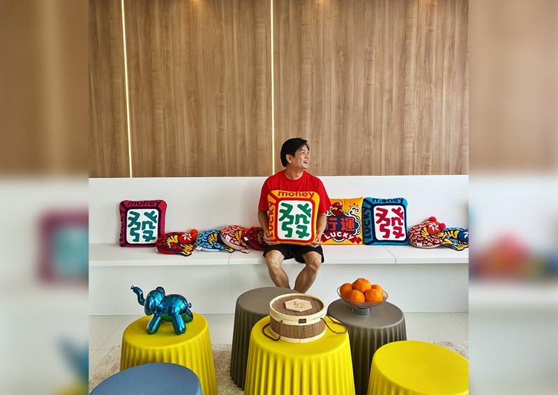Dennis Chew moves into his new HDB maisonette home just in time for Chinese New Year