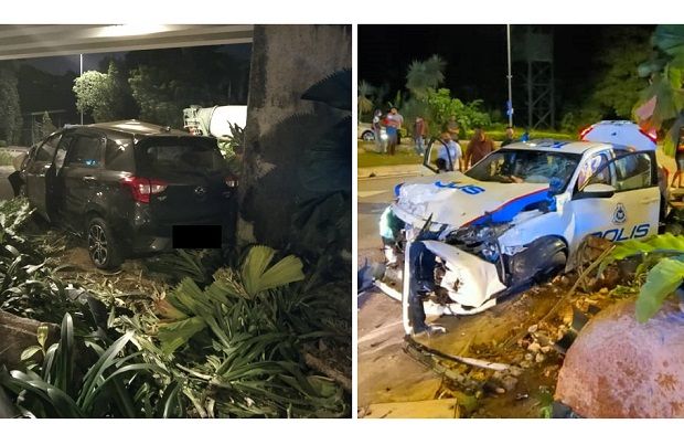 Cop, motorist injured in high-speed chase