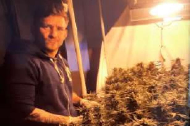 Ex-Marine Commando grew cannabis farm with girlfriend in house shared with baby