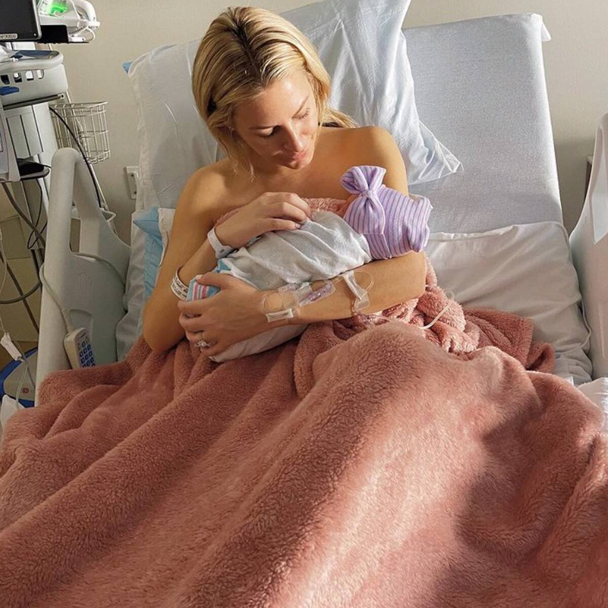 All the Photos From Morgan Stewart's First Days as a Mom
