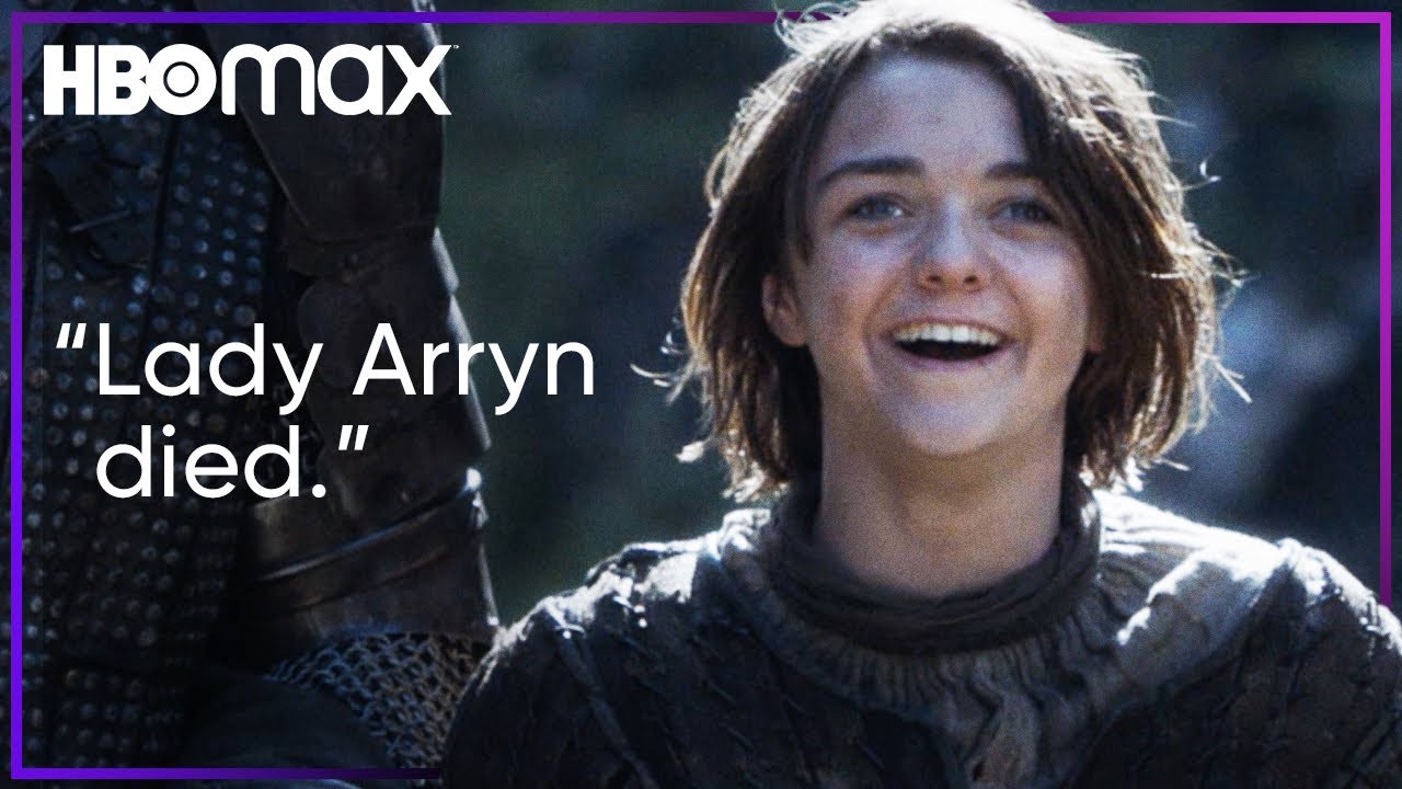 Arya Stark's Hilarious Reaction To Lady Arryn's Passing | Game Of Thrones | HBO Max
