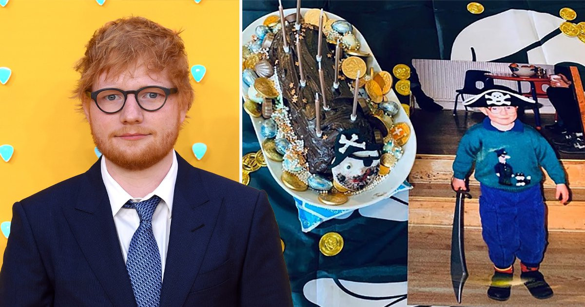 Ed Sheeran celebrates 30th birthday with Colin the Caterpillar cake: ‘I feel very loved’