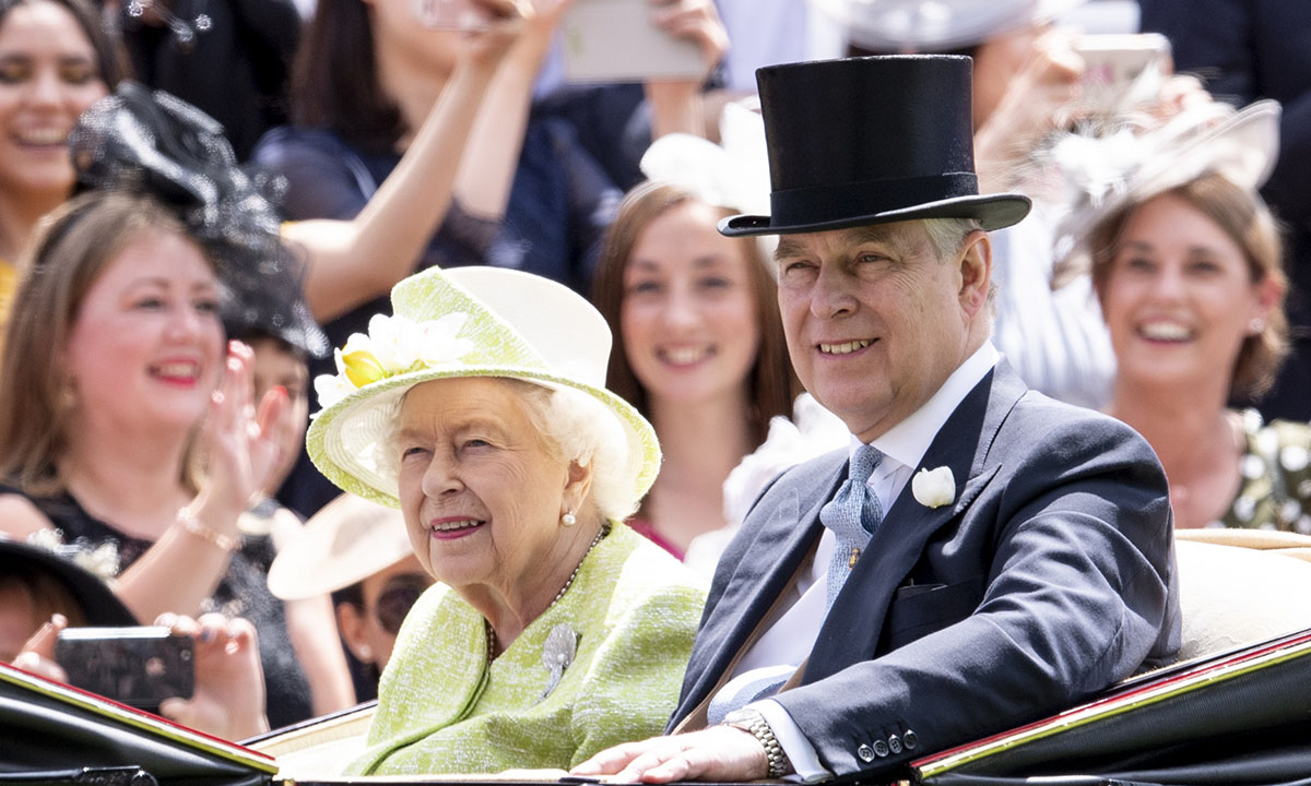 The Queen marks Prince Andrew's milestone birthday