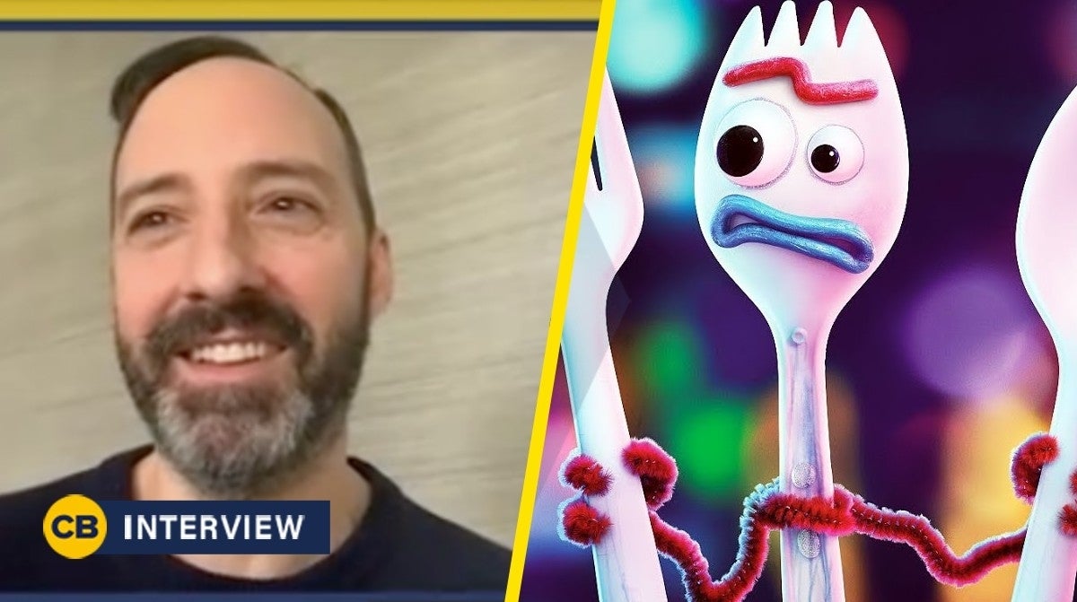 Toy Story 4’s Tony Hale Shares How Forky Came to Be
