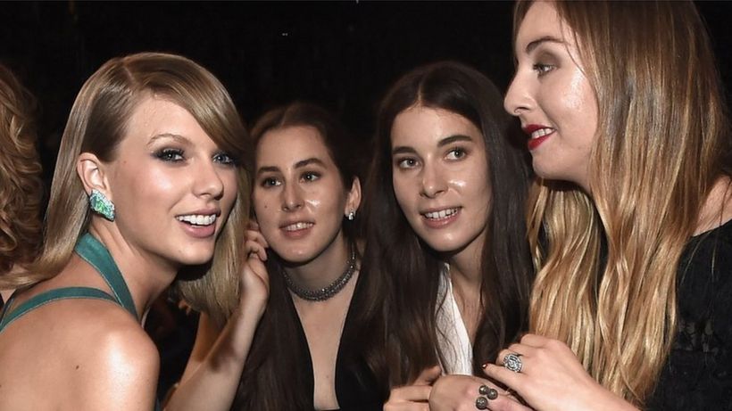 Taylor Swift jokes she is 'the fourth Haim sister'